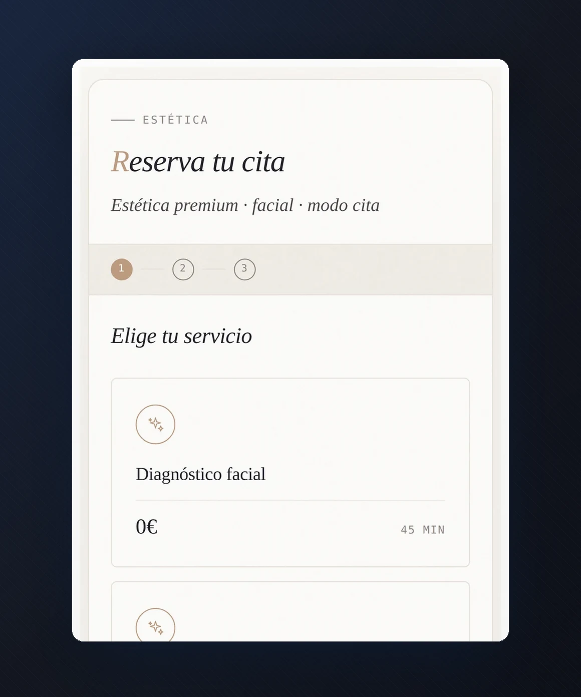 Informe de auditoría de visibilidad local del caso piloto de estética, con diagnóstico técnico y análisis de competencia.